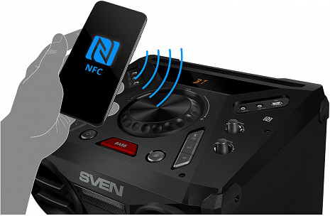 Skaņas sistēma ar karaoke PS-1900 PS-1900 Black