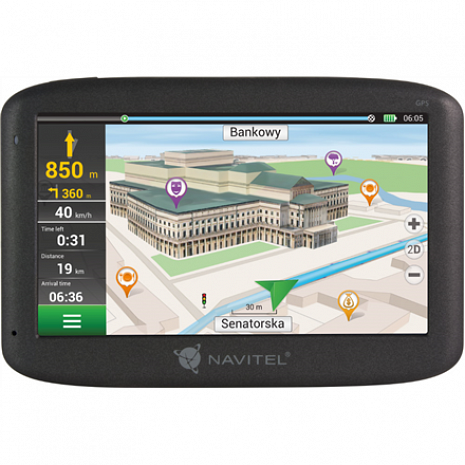 Navigācija Personal Navigation Device F300 5" touchscreen, Maps included, GPS (satellite) GPS_F300