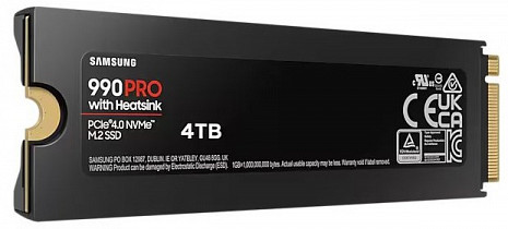 SSD disks 990 PRO with Heatsink MZ-V9P4T0GW