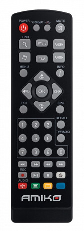 Virszemes televīzijas digitālais uztvērējs  Amiko T765