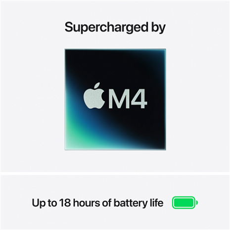Portatīvais dators MacBook | Air | Midnight | 15 " | 2880 x 1864 pixels | Apple M4 | 16 GB | Solid-state drive capacity 256 GB | Apple M4 MW1L3RU/A