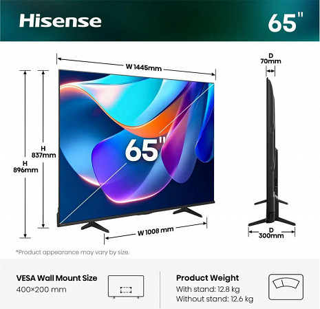 LED Televizors  65A6S