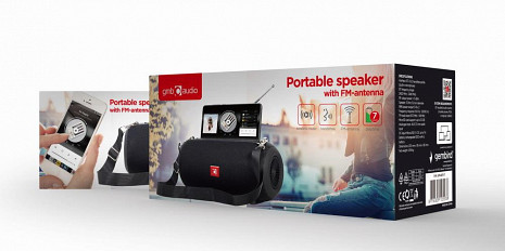 Portatīvais skaļrunis  SPK-BT-17