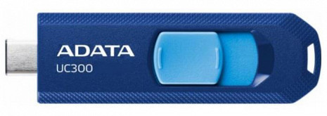 USB zibatmiņa MEMORY DRIVE FLASH USB-C 64GB/ACHO-UC300-64G-RNB/BU ADATA ACHO-UC300-64G-RNB/BU