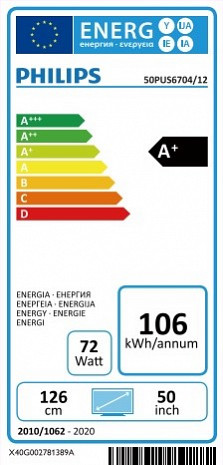 Телевизор  50PUS6704/12
