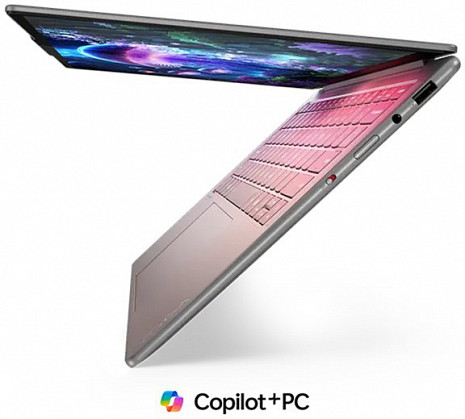 Portatīvais dators Lenovo Yoga Slim 7 14ILL10 Intel | Luna Grey | 14 " | OLED | WUXGA | 1920 x 1200 pixels | Glossy | Intel Core Ultra 5 | 226V | 16 GB | Soldered LPDDR5X | Solid-state drive capacity 512 GB | Intel Arc Graphics 130V | Windows 11 Home | 802.11be | Bluetooth 83JX00FSNT