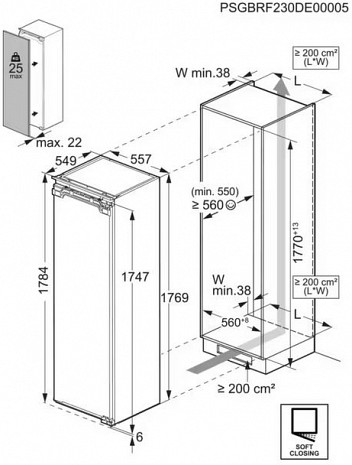 Ledusskapis  TK6DS181EC