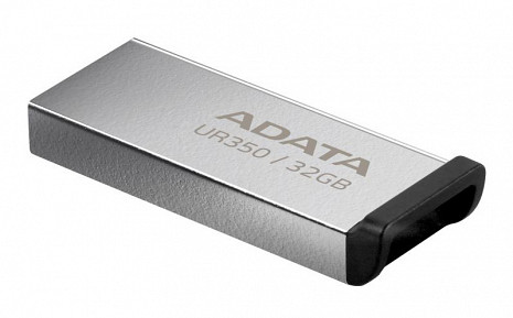 USB zibatmiņa MEMORY DRIVE FLASH USB3.2 32GB/BLACK UR350-32G-RSR/BK ADATA UR350-32G-RSR/BK