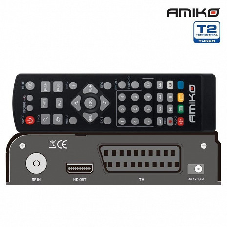 Virszemes televīzijas digitālais uztvērējs  Amiko T765