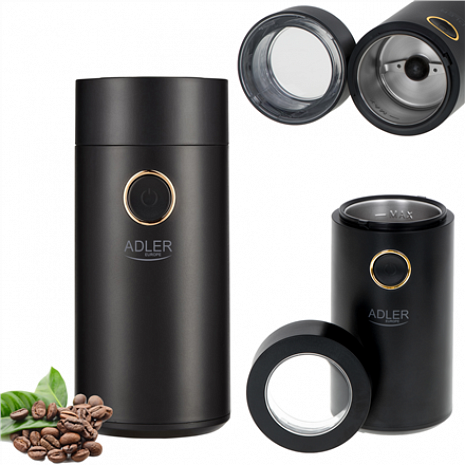 Kafijas dzirnaviņas  AD 4446 black gold