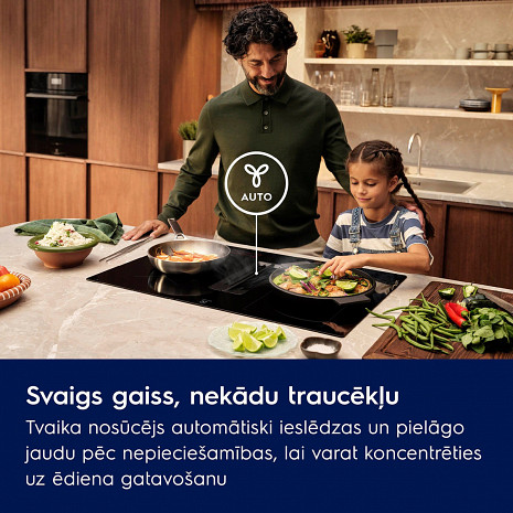 Plīts virsma ar integrētu nosūcēju  ECC8344