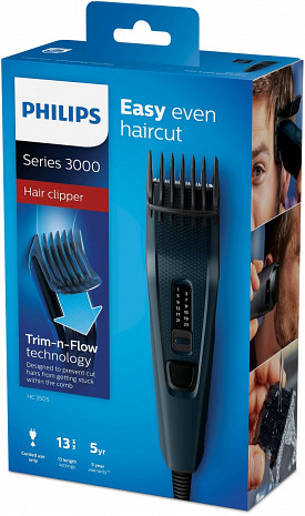 Машинка для стрижки волос Hairclipper series 3000 HC3505/15