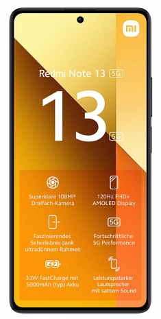 Viedtālrunis Redmi Note 13 5G 51351