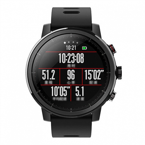 Viedpulkstenis Stratos Amazfit Stratos Black