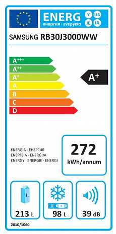 Ledusskapis  RB30J3000WW/EF