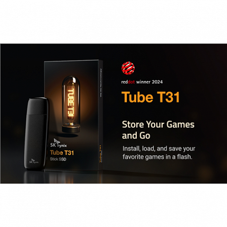 USB zibatmiņa Tube T31 SKHSU3-001T-RIGB00