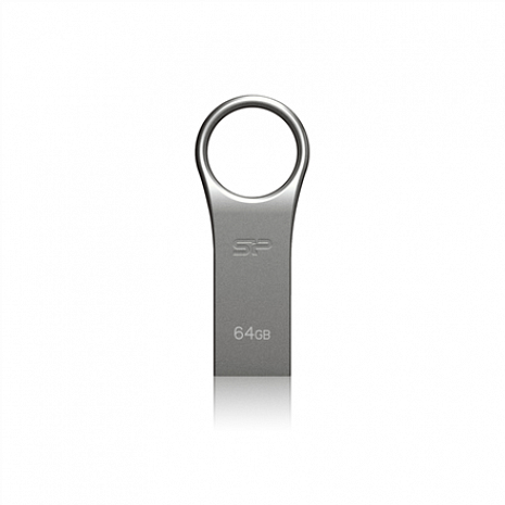 USB zibatmiņa Silicon Power Firma F80 16 GB, USB 2.0, Silver SP016GBUF2F80V1S