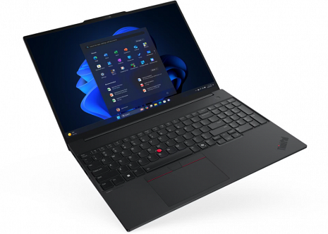 Portatīvais dators Lenovo ThinkPad E16 G3 Intel | Black | 16 " | IPS | WUXGA | 1920 x 1200 pixels | Anti-glare | Intel Core Ultra 5 | 226V | 16 GB | Soldered LPDDR5X | Solid-state drive capacity 512 GB | Intel Arc Graphics 130V | Windows 11 Pro | 802.11ax | Bluetooth 22AY0077MH