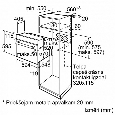 Cepeškrāsns  HBF010BR1S