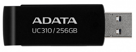 USB zibatmiņa MEMORY DRIVE FLASH USB3.2 256G/BLACK UC310-256G-RBK ADATA UC310-256G-RBK