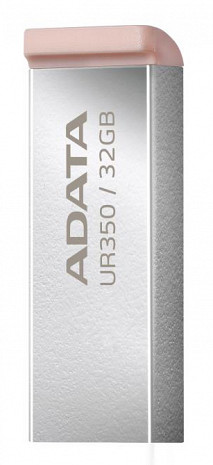 USB zibatmiņa MEMORY DRIVE FLASH USB3.2 32GB/BROWN UR350-32G-RSR/BG ADATA UR350-32G-RSR/BG