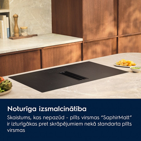 Plīts virsma ar integrētu nosūcēju  KCC84450CZ