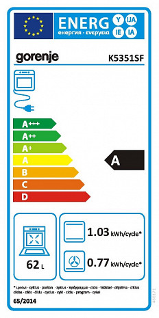 Plīts  K5351SF