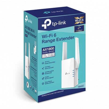 Wi-Fi Bezvadu tīkla pārklājuma paplašinātājs  RE605X