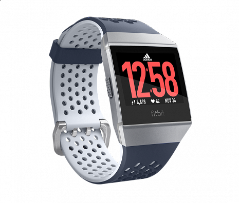 Viedpulkstenis Fitbit Ionic: Adidas edition FB503WTNV