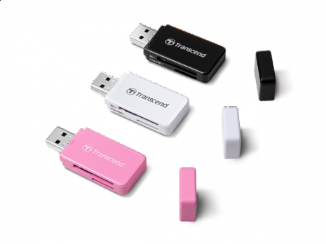 Atmiņas karšu lasītājs MEMORY READER FLASH USB3 BLACK/TS-RDF5K TRANSCEND TS-RDF5K