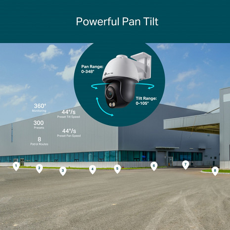 Ārtelpu IP kamera VIGI C540S VIGI C540S(4MM)
