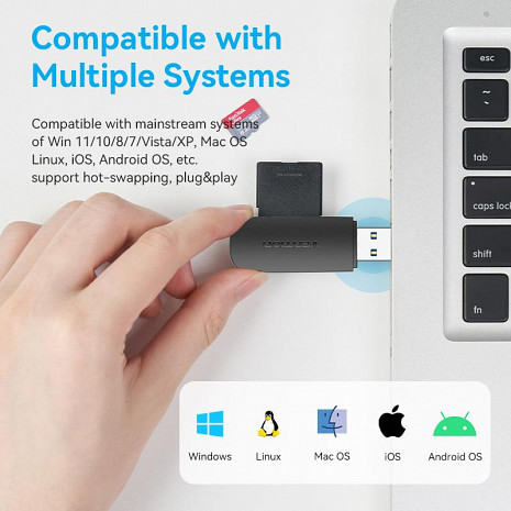 Atmiņas karšu lasītājs  CLGB0