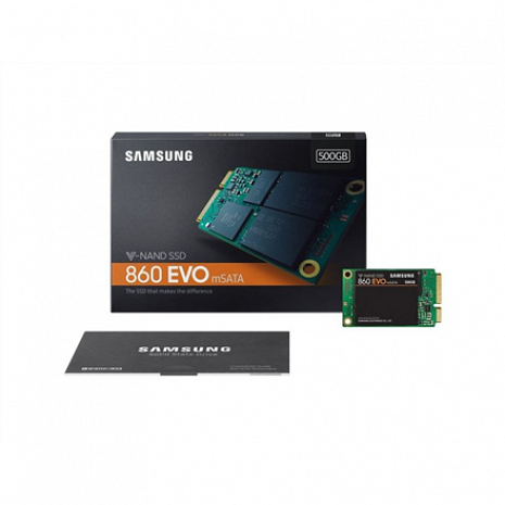 SSD disks 860 EVO MZ-M6E500BW 500 GB, SSD form factor 2.5", SSD interface mSATA MZ-M6E500BW