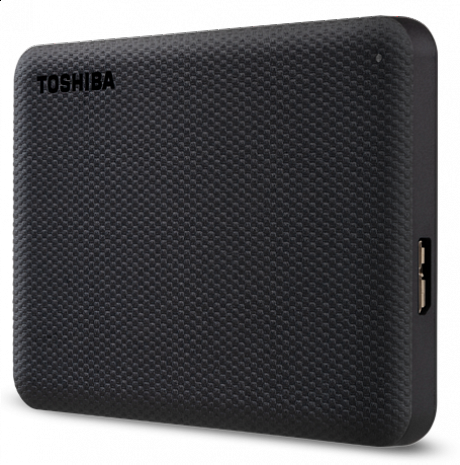 Cietais disks Toshiba Canvio Advance HDTCA10EK3AA 1000 GB, 2.5 ", USB 3.2 Gen1, Black HDTCA10EK3AA