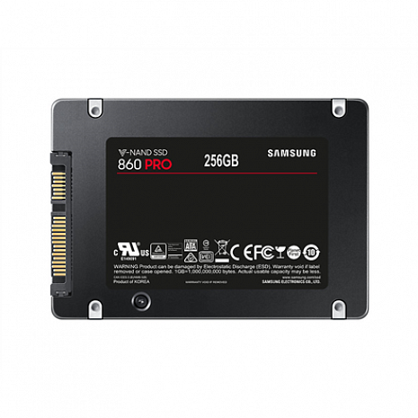 SSD disks 860 PRO 256 GB, SSD form factor 2.5", SSD interface SATA MZ-76P256B/EU