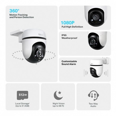 Ārtelpu IP kamera TAPO C500 Tapo C500