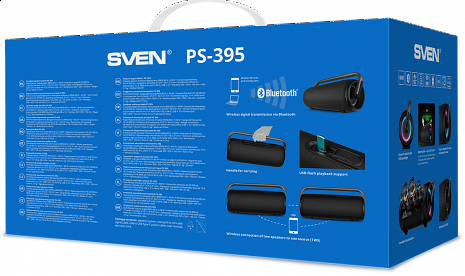 Portatīvais skaļrunis  PS-395 Black