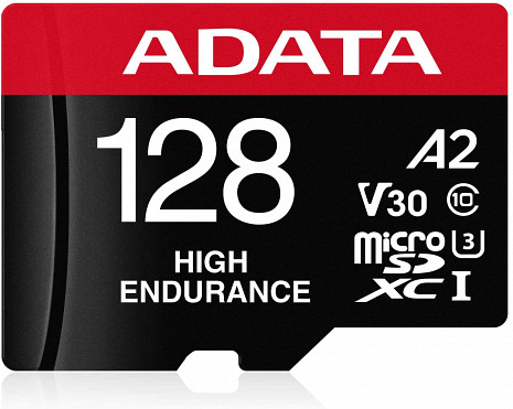 Atmiņas karte ADATA AUSDX128GUI3V30SHA2-RA1 Memory Card 128 GB, MicroSDXC, Flash memory class 10, Adapter, 80 MB/s, 100 MB/s AUSDX128GUI3V30SHA2