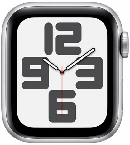Viedpulkstenis Watch SE GPS + Cellular 40mm Silver Aluminium Case with Denim Sport Band - S/M MXGF3ET/A
