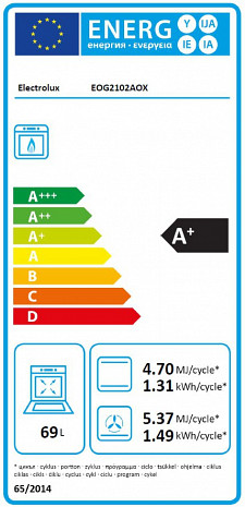 Духовка, духовой шкаф  EOG2102AOX