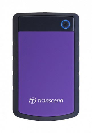 Cietais disks External HDD|TRANSCEND|StoreJet|2TB|USB 3.0|Colour Purple|TS2TSJ25H3P TS2TSJ25H3P