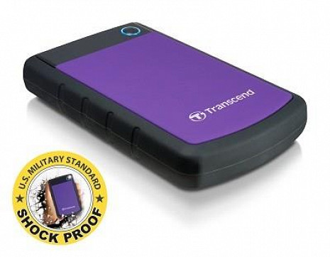 Cietais disks External HDD|TRANSCEND|StoreJet|1TB|USB 3.0|Colour Purple|TS1TSJ25H3P TS1TSJ25H3P