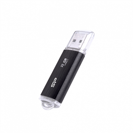 USB zibatmiņa Silicon Power Blaze B02 32 GB, USB 3.0, Black SP032GBUF3B02V1K