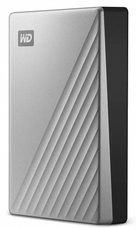 Cietais disks External HDD|WESTERN DIGITAL|My Passport Ultra|4TB|USB 3.0|Colour Silver|WDBFTM0040BSL-WESN WDBFTM0040BSL-WESN