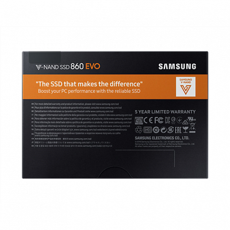 SSD disks 860 EVO  500 GB MZ-76E500B/EU