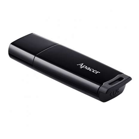 USB zibatmiņa Apacer Streamline Flash Drive AH336 16 GB, USB 2.0, Black AP16GAH336B-1