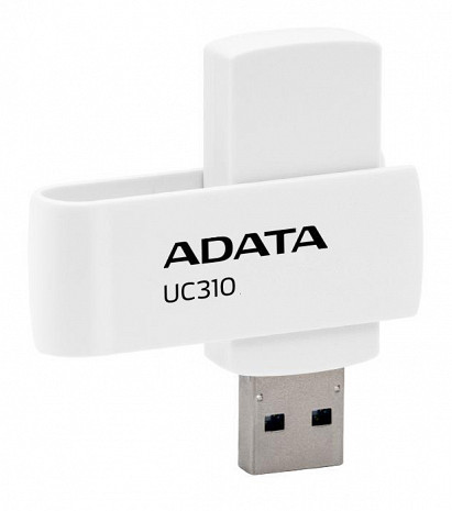 USB zibatmiņa MEMORY DRIVE FLASH USB3.2 32GB/WHITE UC310-32G-RWH ADATA UC310-32G-RWH