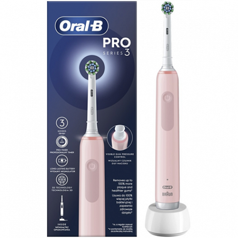 Zobu birste  PRO3 Pink X-Clean