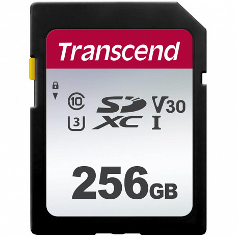 Atmiņas karte MEMORY SDXC 256GB UHS-I/C10 TS256GSDC300S TRANSCEND TS256GSDC300S