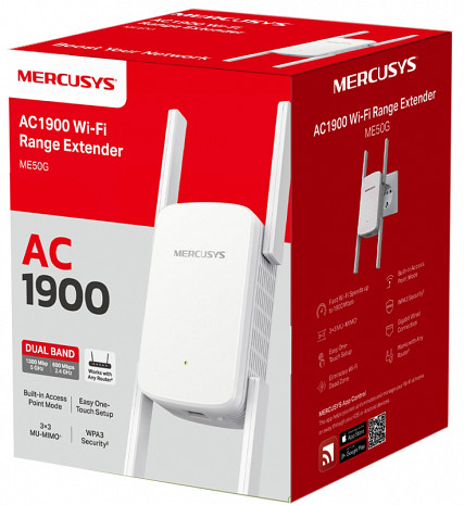 Wi-Fi Bezvadu tīkla pārklājuma paplašinātājs  ME50G